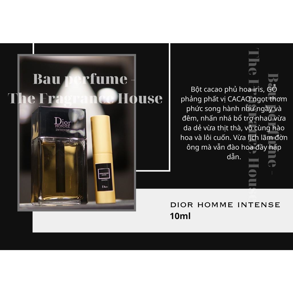 mẫu thử dior homme intense 10ml