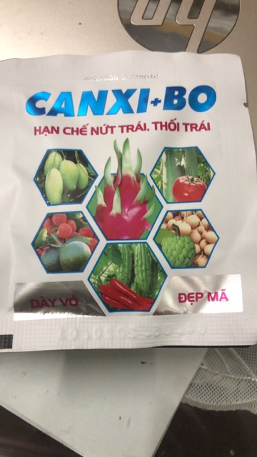 Phân bón Canxi + Bo (10 gr) Hạn chế nứt trái, thối trái - Dày vỏ, đẹp quả ☘️