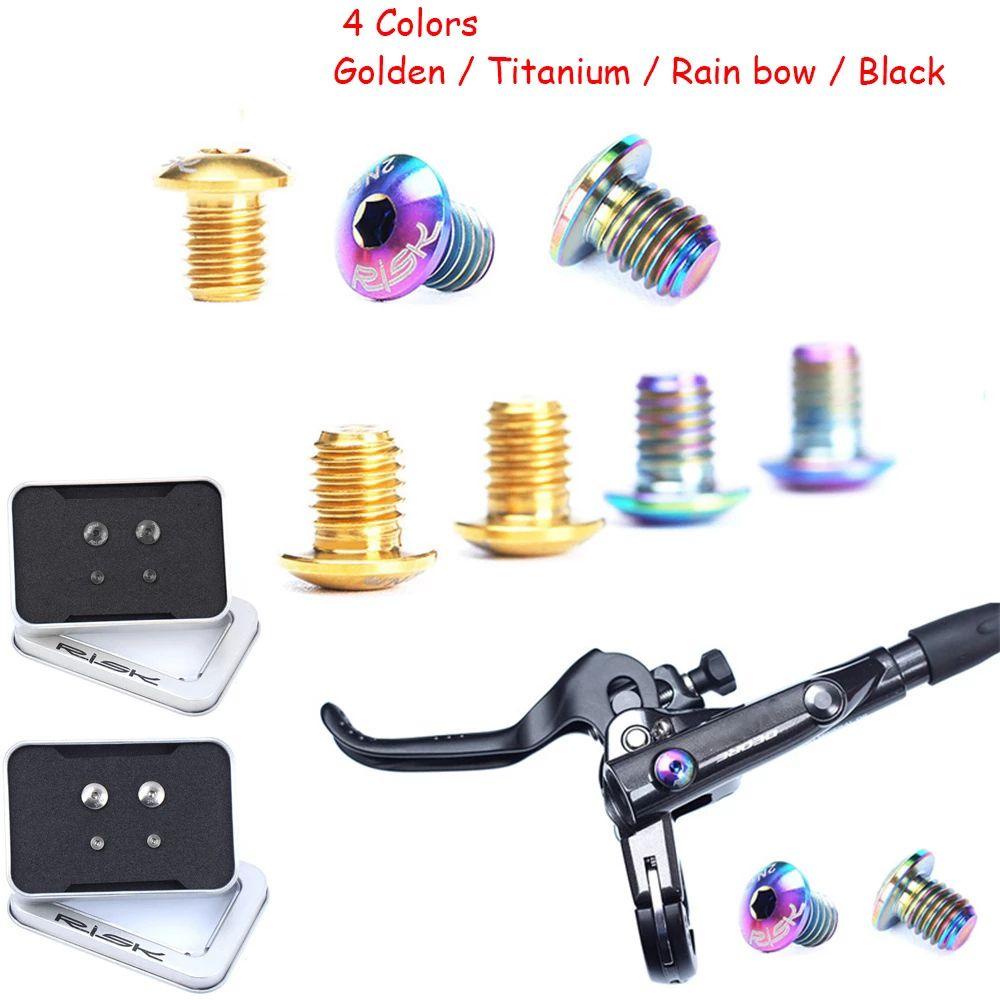 Ốc Vít Cố Định Đĩa Xe Đạp Bằng Hợp Kim Titan Siêu Bền Tiện Dụng