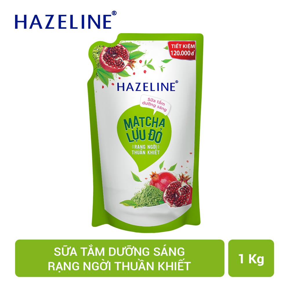 Sữa Tắm Hazeline Sáng Da Túi 1kg