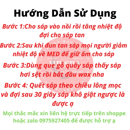 Nồi Nấu Sáp Wax Lông Pro100 Cao Cấp -Tặng Que Gỗ