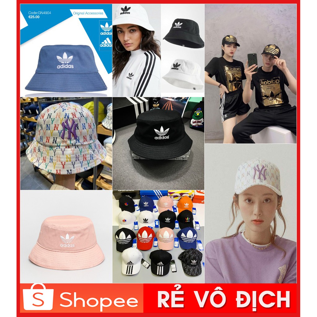 ⚡️[💖TỔNG HỢP💖 ] [ FULL ~ 30 Mẫu / Đủ Màu ] Mũ / Nón Kết / Bucket Adidas Classic TREFOIL BASEBALL CAP | HÀNG XUẤT DƯ XỊN