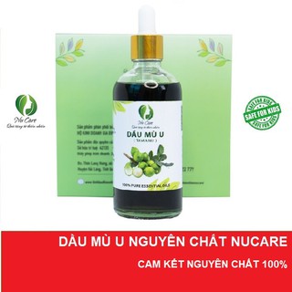 Dầu Mù U Xanh Nguyên Chất 10ml ( nhà làm)