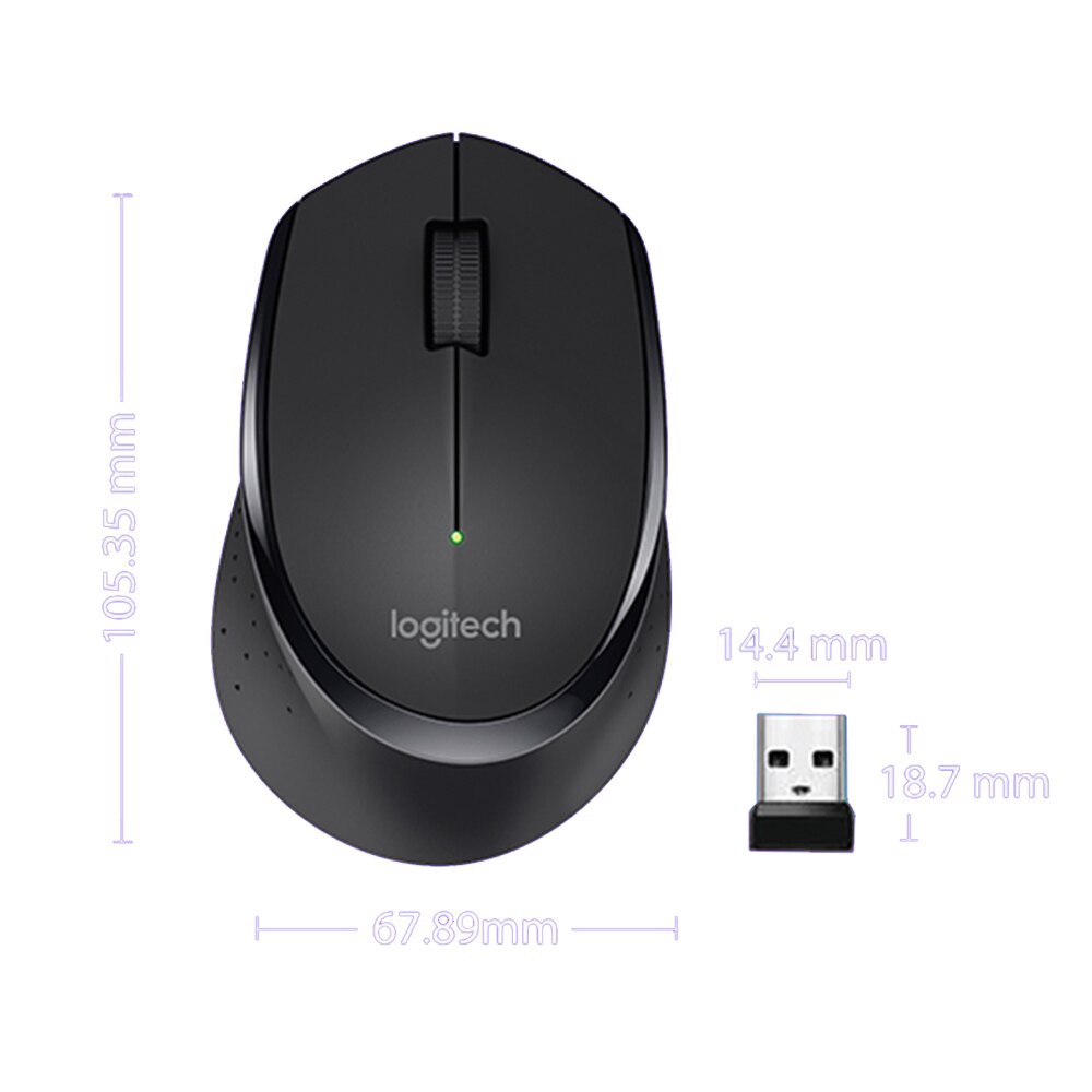 Chuột Không Dây Logitech M275 1000dpi Usb 2.4ghz