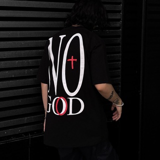 Áo thun BADNOTGOOD NO GOD (Đen/Nâu)