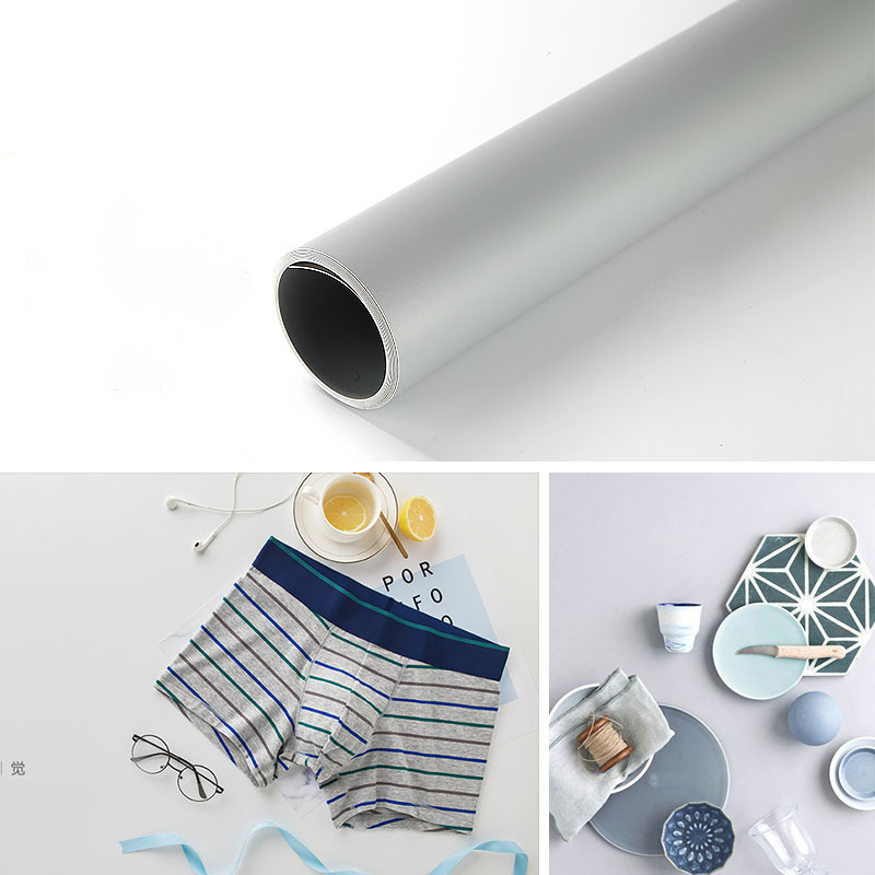 Phông Nền Chụp Ảnh Màu Trơn Nhám Bằng PVC 50 * 100cm Chống Thấm Nước Tiện Dụng