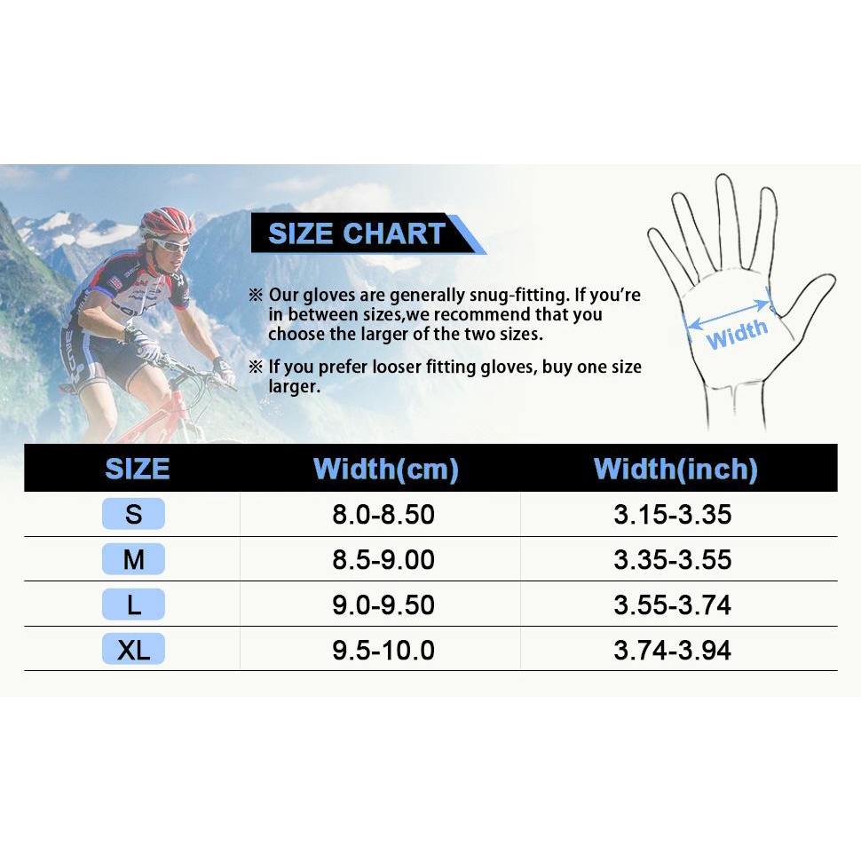 NEENCA Găng Tay Nửa Ngón Chạy Xe Đạp Địa Hình Cho Nam Nữ NEENCA