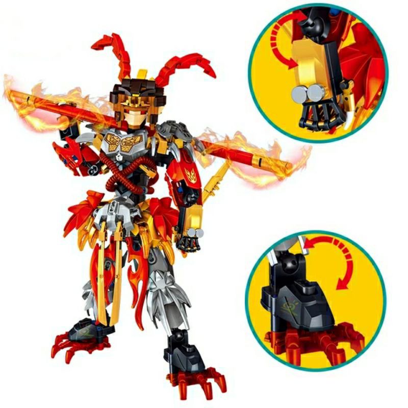 Đồ chơi Lego Robot Ngộ Không PRCK 69751 Monkey King Mech