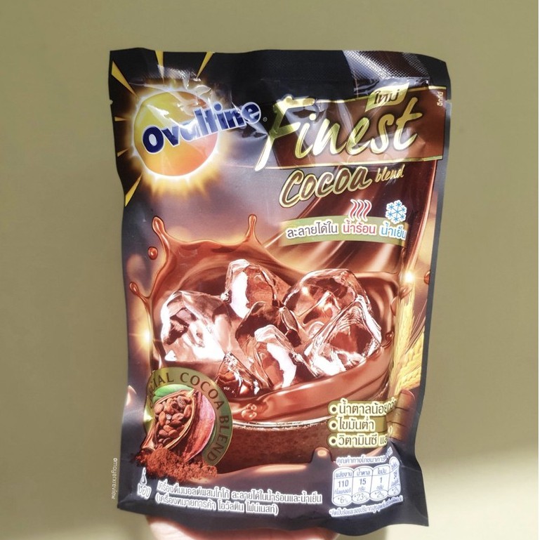 Bột cacao Ovaltine Thái Lan - Ovaltine Finest Cocoa Blend Thailand 377G