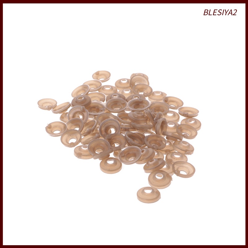 Set 100 Vòng Đệm Mắt Bằng Nhựa 11mm Cho Búp Bê Gấu Bông DIY