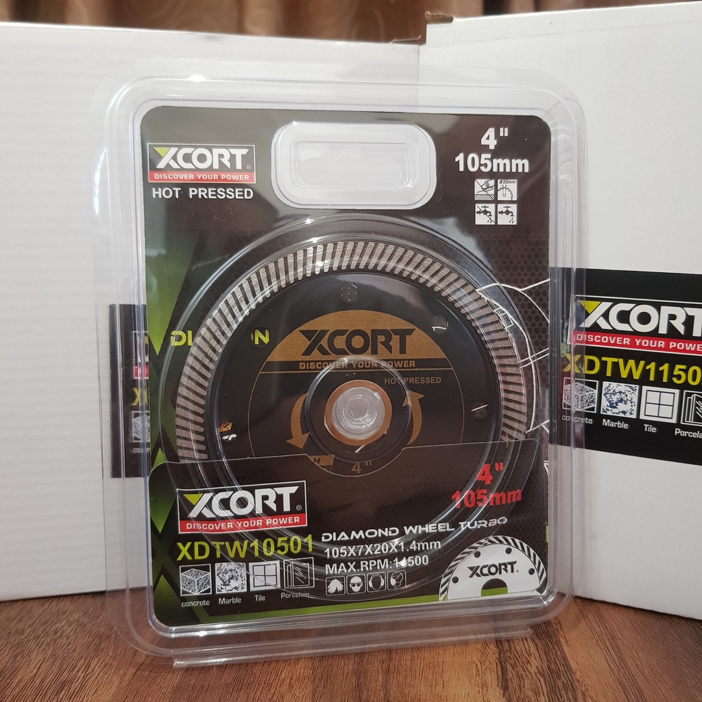 Lưỡi cắt đá 105/115mm XCORT Model XDTW10501 Lưỡi Chất Lượng Cao