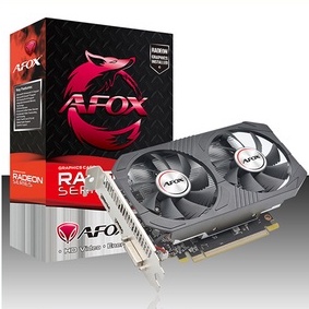 Card Màn Hình VGA đồ họa Afox Radeon RX550 4GB DUAL FAN - Bảo Hành 24 Tháng Chính Hãng -HLC Gaming