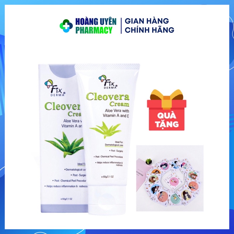 Kem dưỡng ẩm Fixderma Cleovera - 60gr (Fix derma)