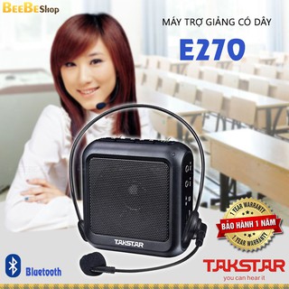 Takstar e270 - máy trợ có dây hỗ trợ bluetooth phát audio