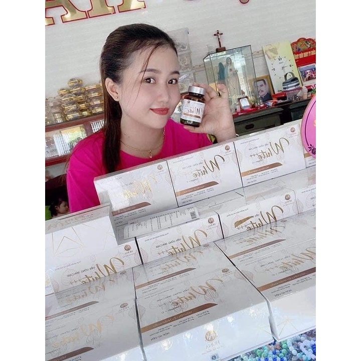Viên uống Skincare HUNA Royal White phiên bản mới Trắng da, Mờ nám, ổn định tiết tố, Chống lão hoá