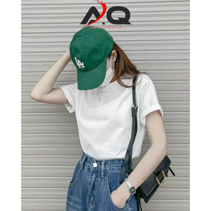 Nón kết thêu chữ LA mũ lưỡi trai chất kaki cotton cao cấp form unisex nam nữ AQ STORE