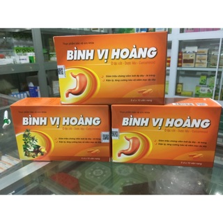 BÌNH VỊ HOÀNG- Giảm triệu chứng viêm loét dạ dày- tá tràng- bảo vệ niêm mạc dạ dày
