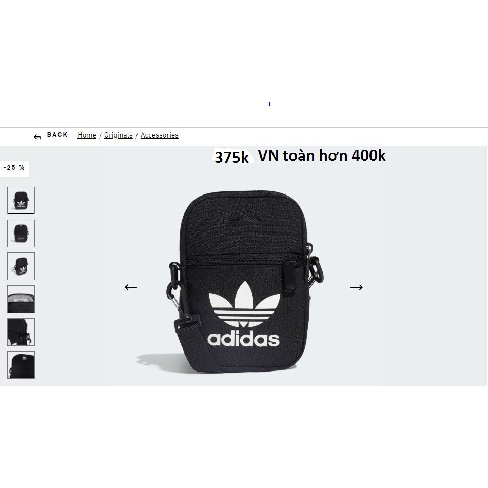 Túi adidas nhỏ - order
