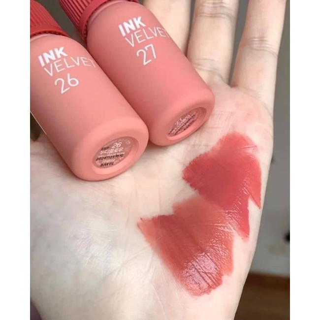 Son kem lì Peripera Ink Velvet Tint Màu 24-25-26-27