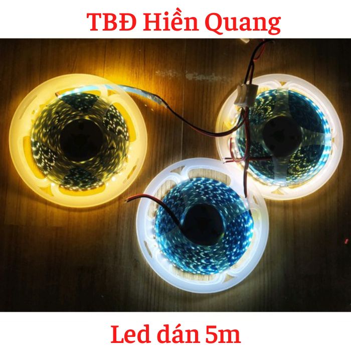 Cuộn dây Led dán 5m 12v các màu