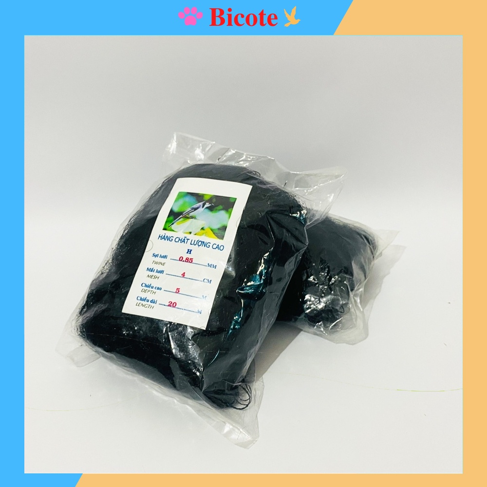 Lưới bẫy chim tàng hình Thái Lan dùng bẫy chim khuyên, chào mào dễ dàng