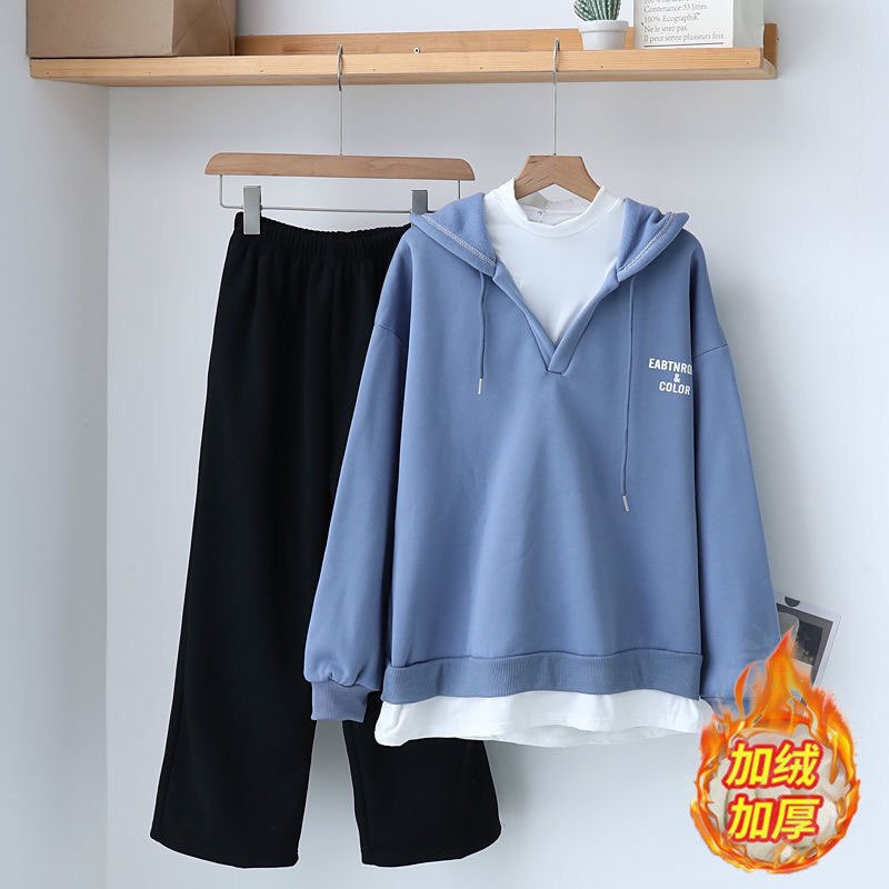 ÁO SWEATER NỈ  BÔNG XANH