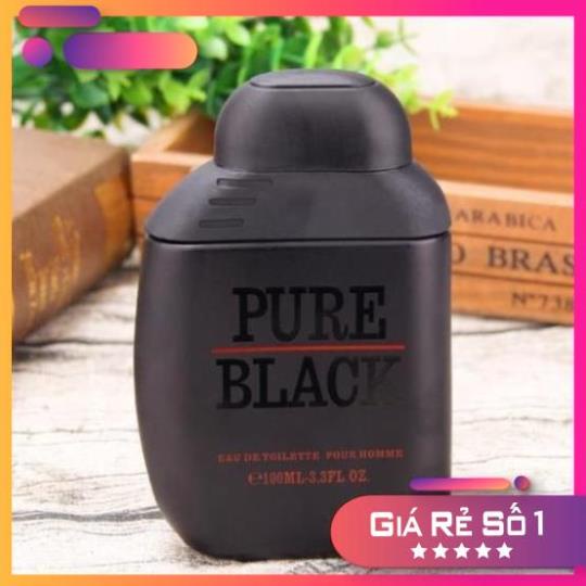 25[CHÍNH HÃNG] - [FREESHIP] Nước Hoa Nam Pure black 100ml hương cuốn hút