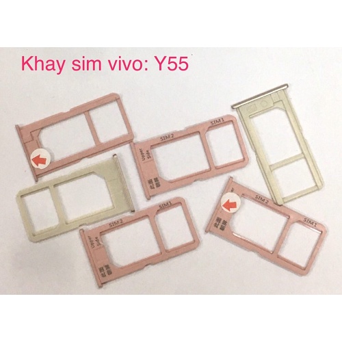 Khay sim Vivo Y55 / Khay thẻ nhớ Vivo y55 -  Thay thế