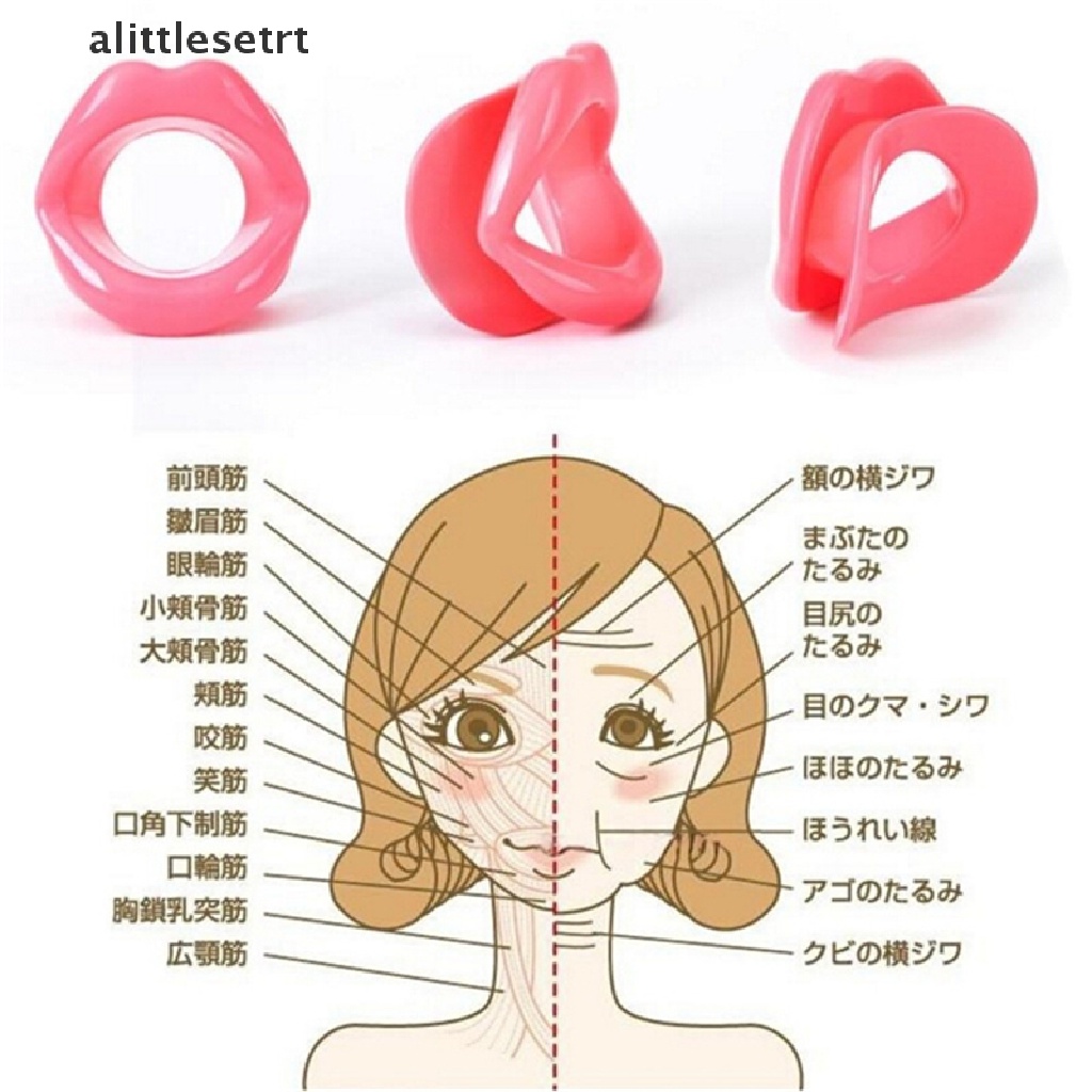 Dụng cụ tập thể hình cho môi chống nếp nhăn chống lão hóa thu gọn khuôn mặt bằng silicone
