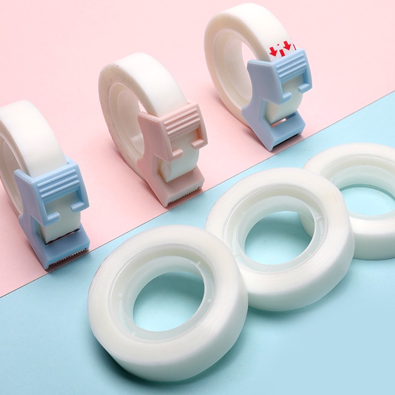 [BK01] Set 2 cuộn băng keo kèm dụng cụ cắt tiện lợi