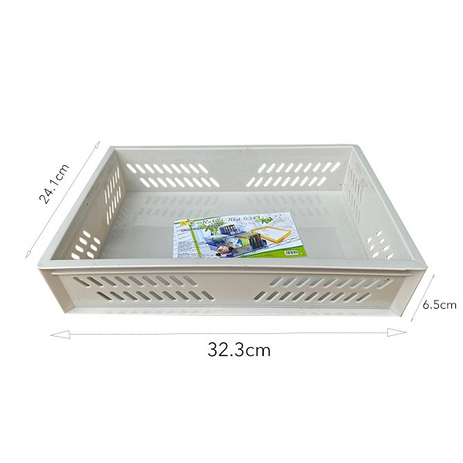 Rổ chữ nhật 934 TỰ LẬP - 32cm