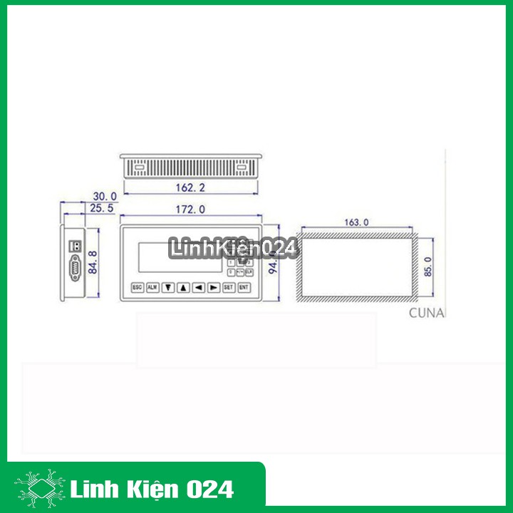 Màn Hình HMI OP320-A V8.0 ( BH : 3 tháng )