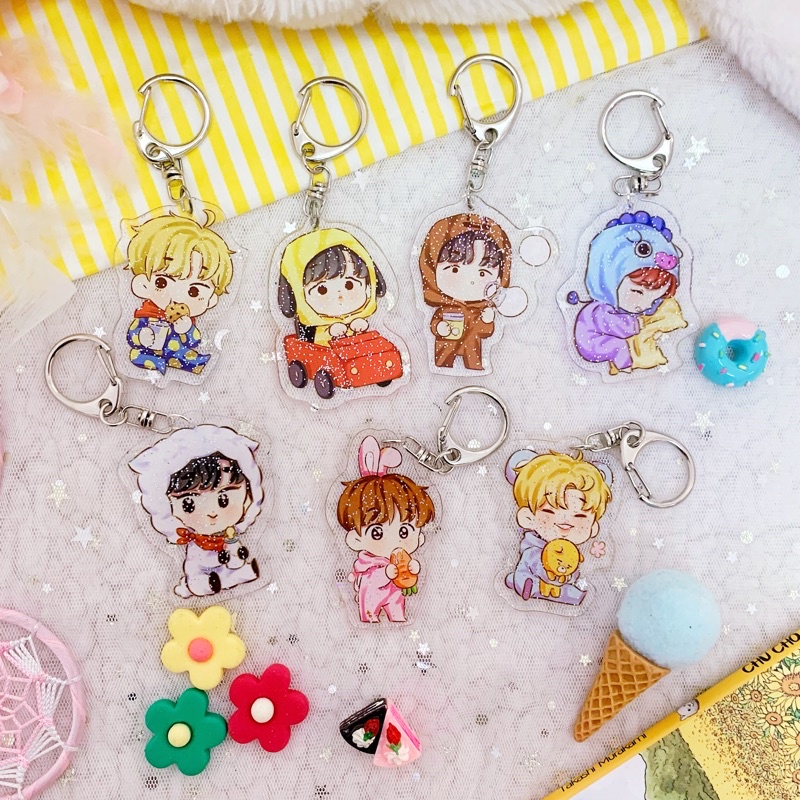 BTS KEYCHAIN - MÓC KHOÁ KIM TUYẾN