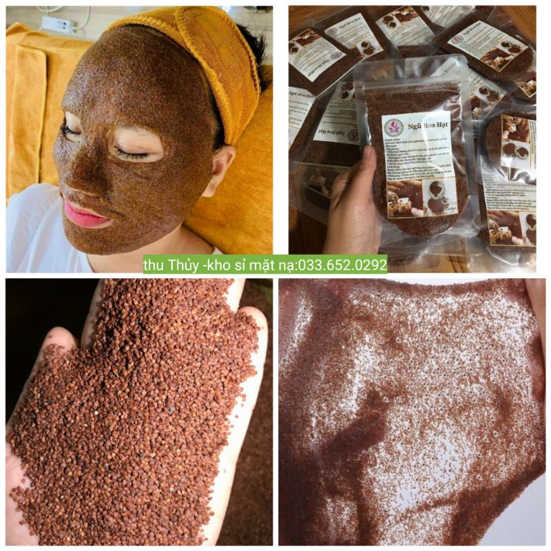 Hạt to sạch đẹp 1kg ngũ hoa hạt  handmade giảm mụn làm trắng da