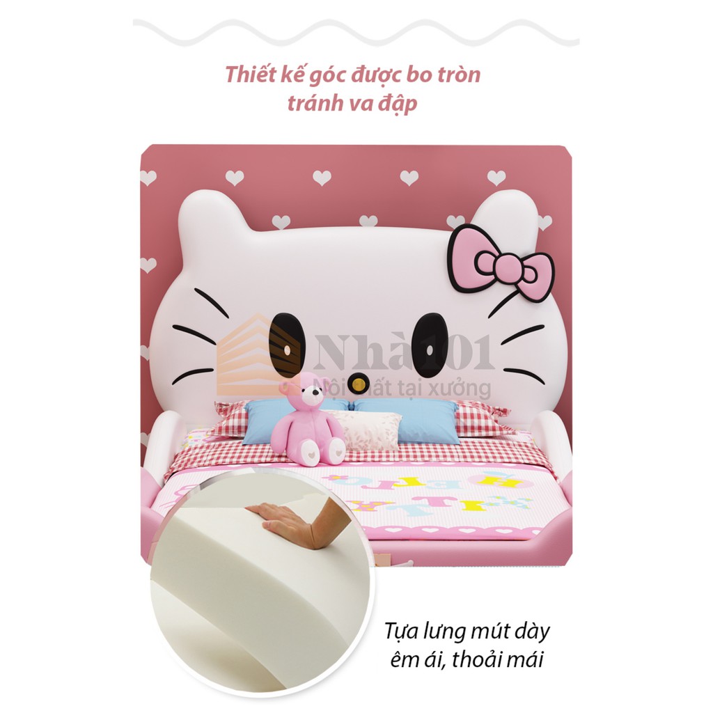 Giường Trẻ Em Hello Kitty