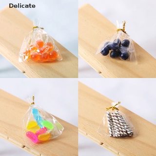 |Tinh tế| Bagged Thực Phẩm Nhựa Nhà Búp Bê Mô Phỏng Bagged Gourmet Series Trang Trí