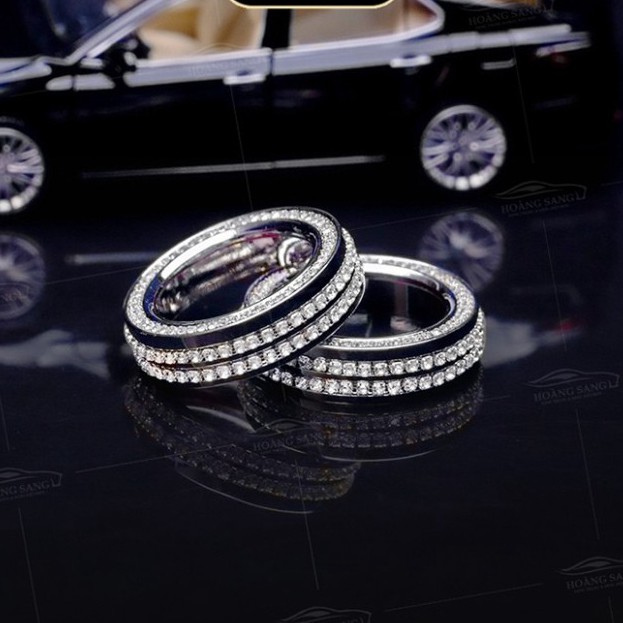 Đồ chơi xe hơi Bộ đính đá full nội thất xe hyundai accent, chất liệu đá cao cấp Swarovski, mạ viền crom không han gỉ , s