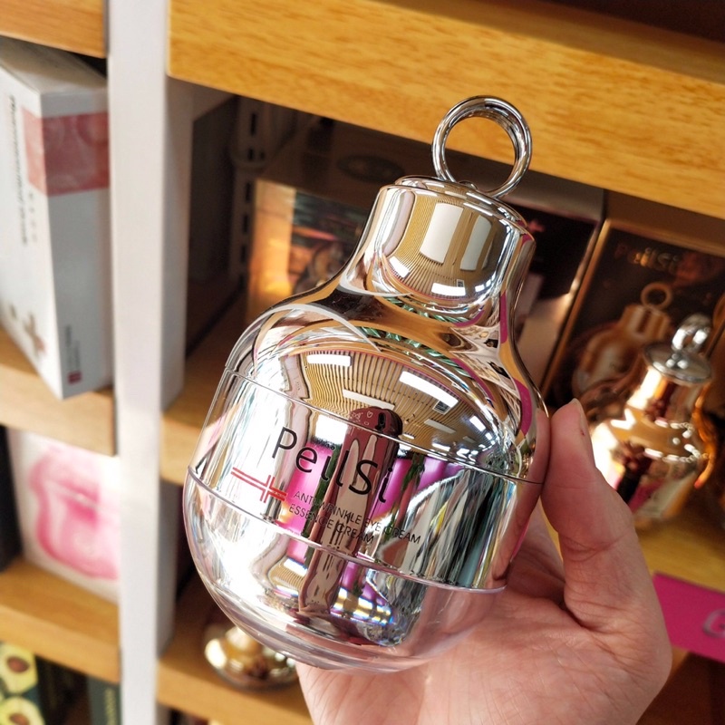 Kem PEILSI 2 tầng kèm máy matxa đẩy tinh chất tặng kèm một chống nắng 50ml