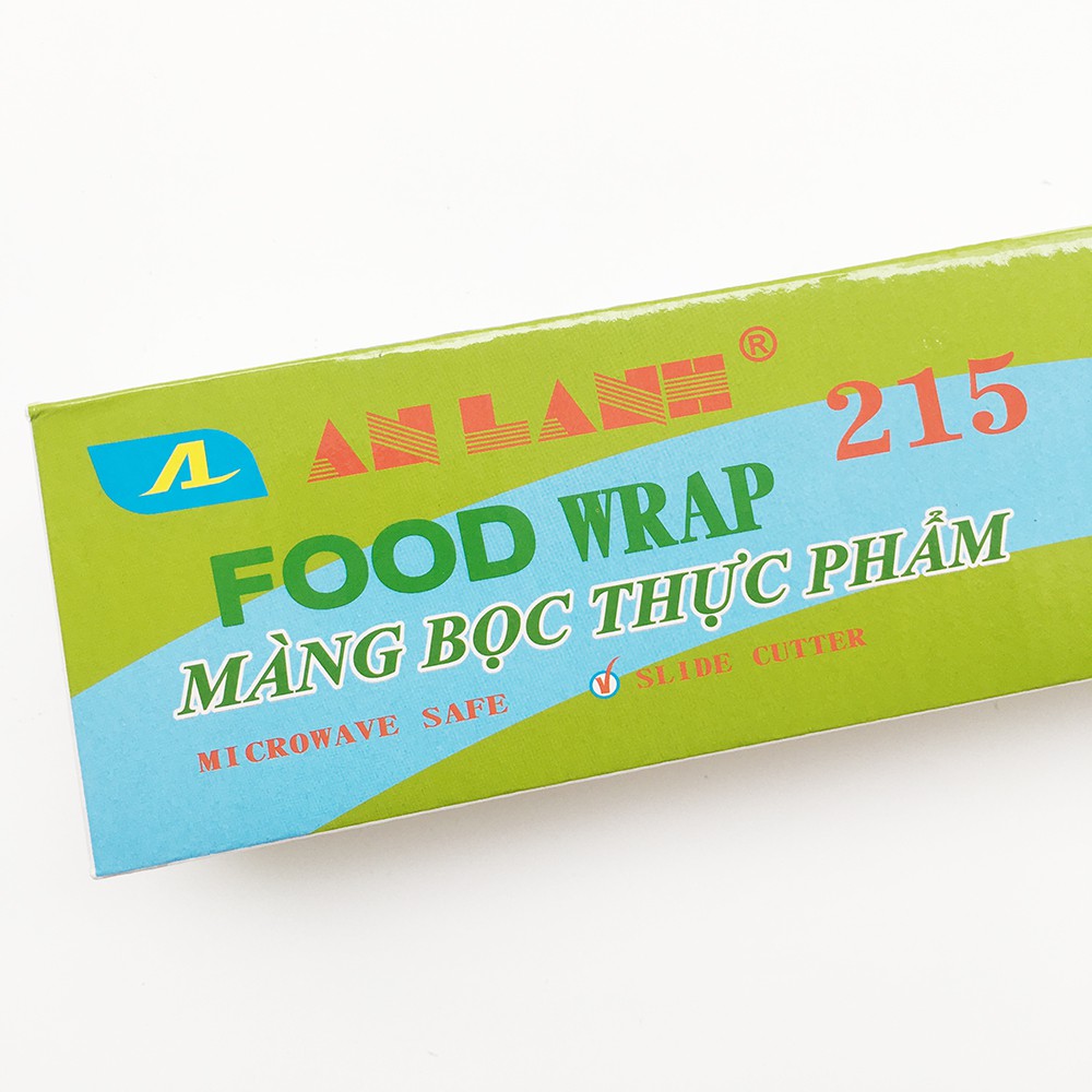 Màng bọc thực phẩm PE PVC AN LÀNH kích thước 30cm x 200m dùng được trong lò vi sóng