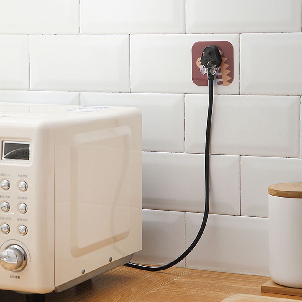 Giá Đỡ Dây Cáp Sạc Usb Gắn Tường Không Cần Khoan Lỗ Đa Năng