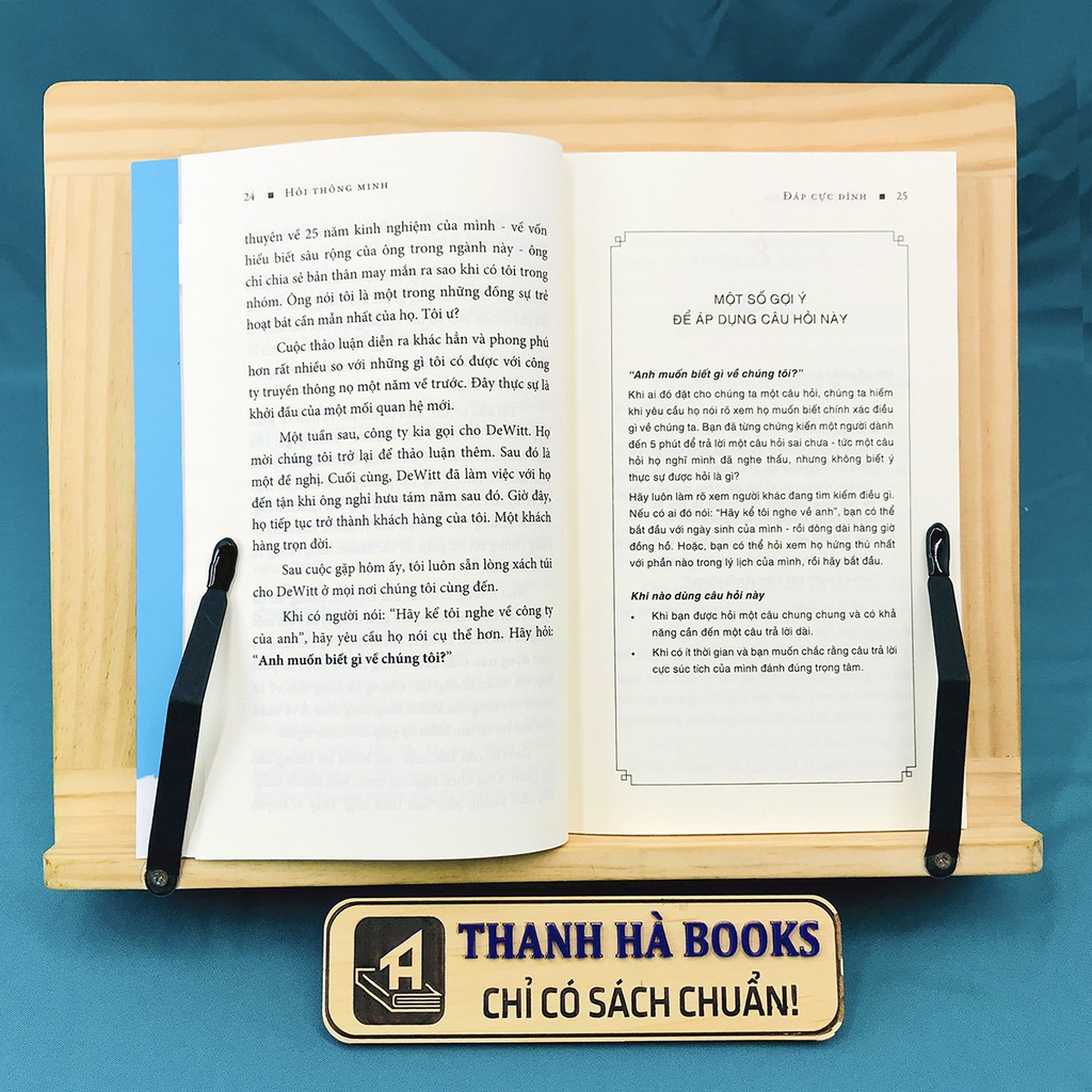 Sách - Hỏi Thông Minh, Đáp Cực Đỉnh - Xây Dựng Mối Quan Hệ, Giành Lấy Cơ Hội Kinh Doanh, Và Tạo Ảnh Hưởng Đến Mọi Người