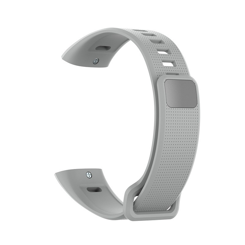 Dây Đeo Silicon Màu Xám Cho Đồng Hồ Thông Minh Huawei Band2 Pro / Band2 / Es19 / Ers-B29