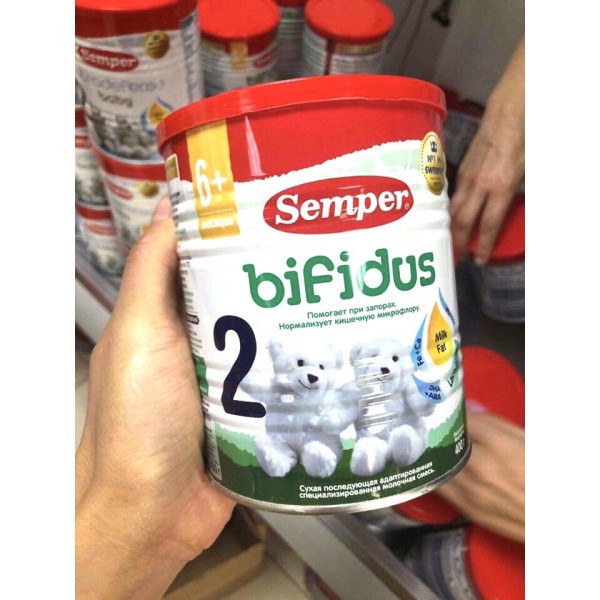 Sữa Semper nội địa Nga số 1, số 2 400g