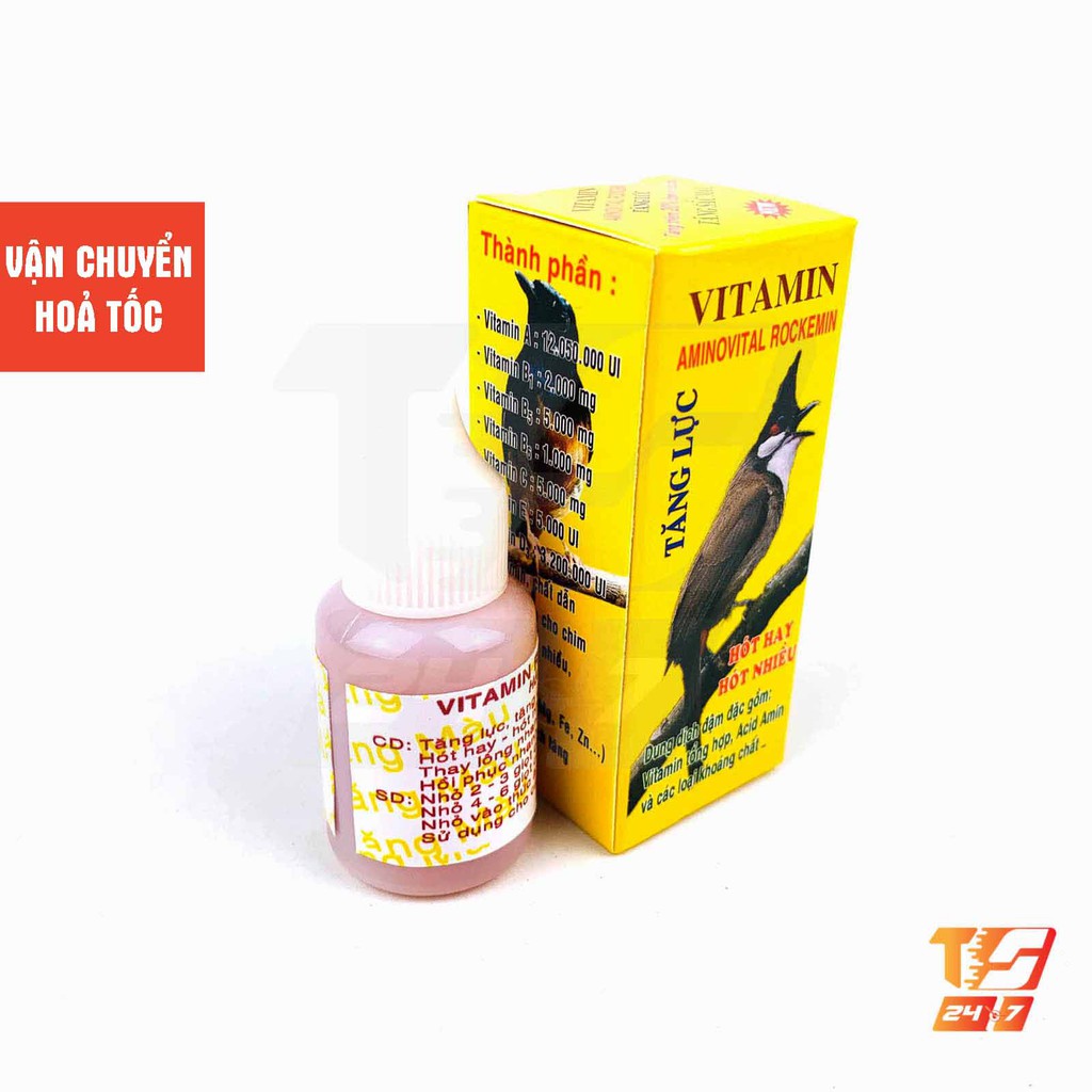 Vitamin Rocket Tăng Lực Cho Chim Rocketin - Giúp Chim Hót Hay, Hót Nhiều