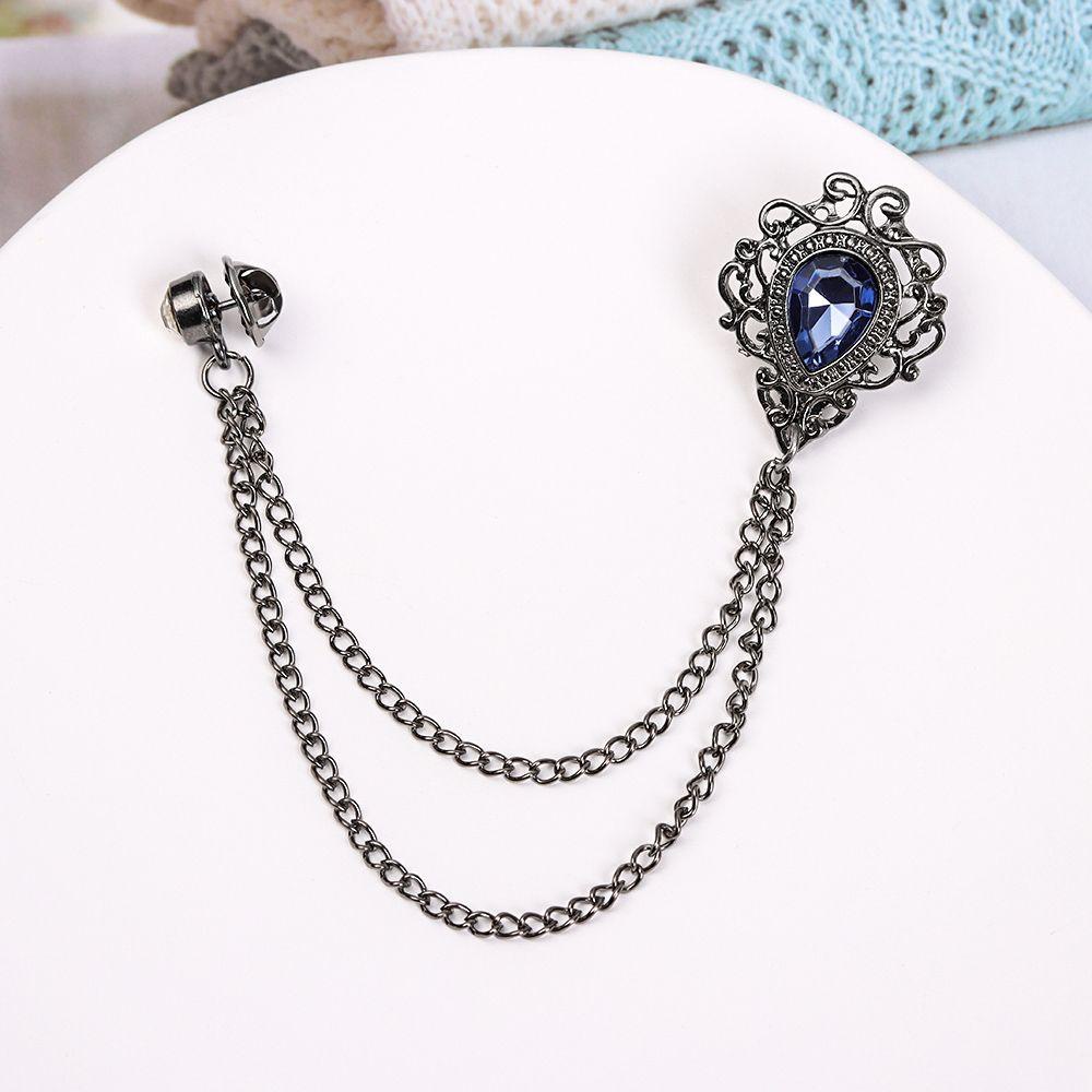 Kẹp Cổ Áo Kiểu Cổ Điển Thời Trang Cho Nam Và Nữ|Ghim Cài Cổ Áo Thiết Kế Đơn Giản Tiện Dụng