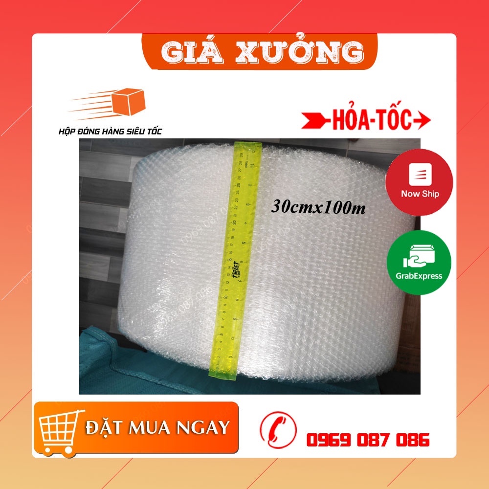 Xốp Hơi . Xốp chống xốc 30cm x 100m