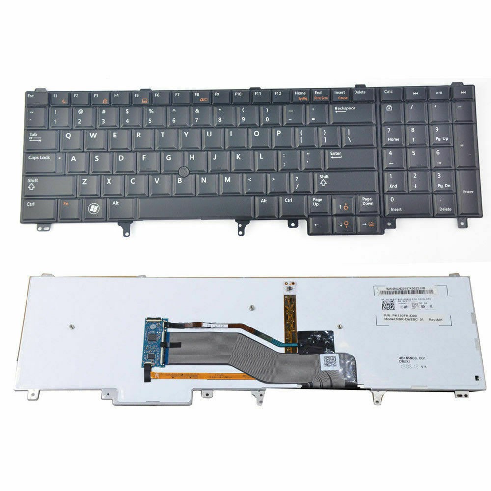 Bàn Phím Laptop DELL Latitude E6520 E6530 E6540 / CÓ ĐÈN