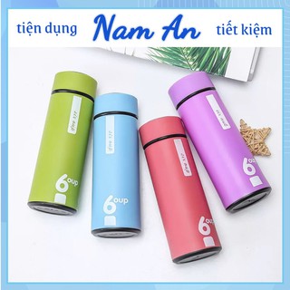 Bình nước thủy tinh 2 lớp cách nhiệt 6oup 450ml