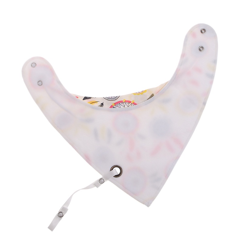 Yếm Ăn Cotton Hình Tam Giác Dễ Thương Cho Bé