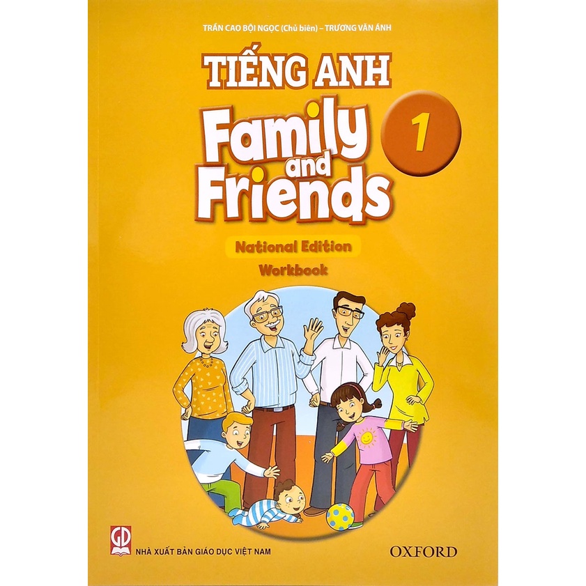 Sách Tiếng Anh 1 Family And Friends National Edition Bộ 2 Cuốn